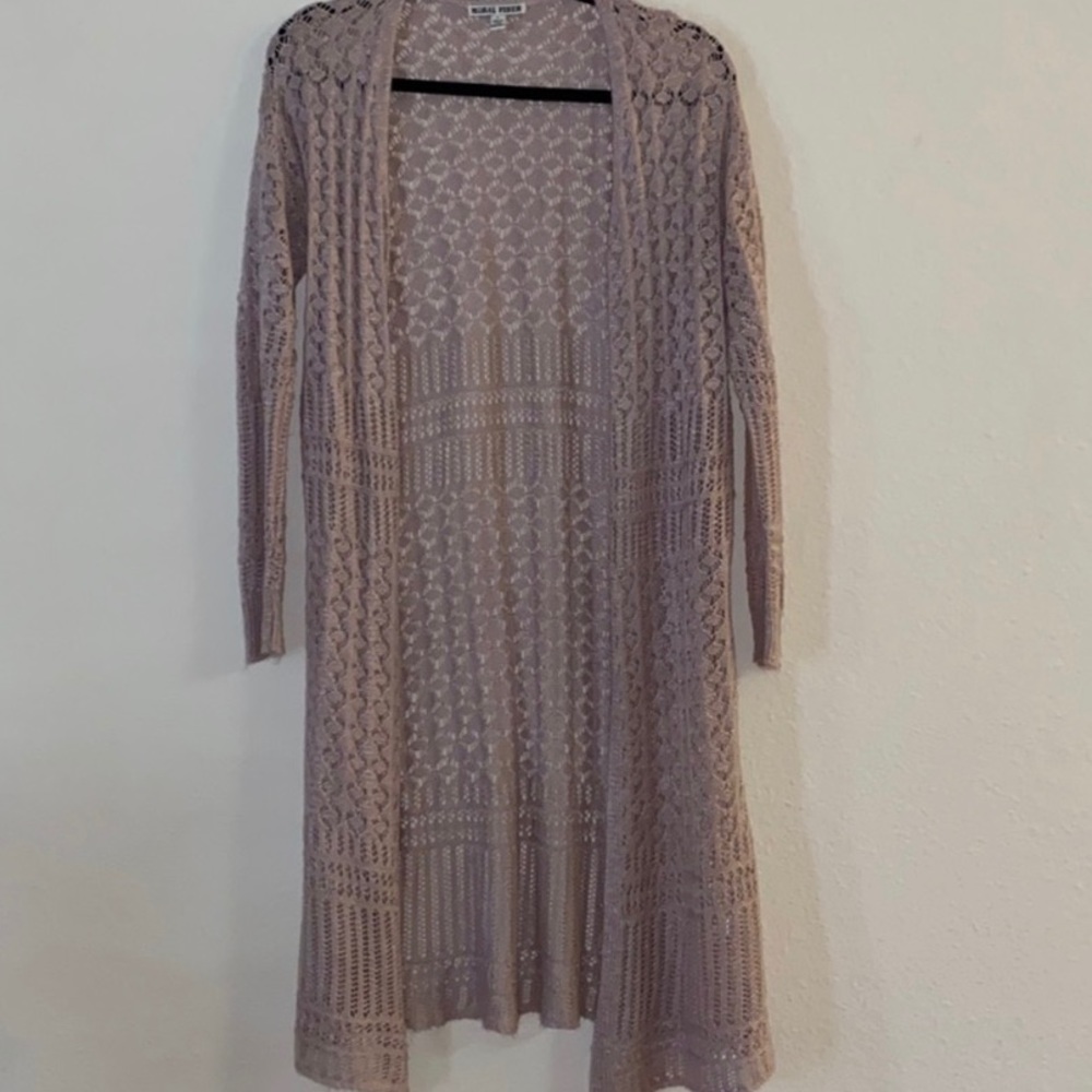 Very Beautiful, EUC Duster Cardigan- Size L